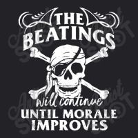 Beatings Continue Until Morale Youth Tee | Artistshot