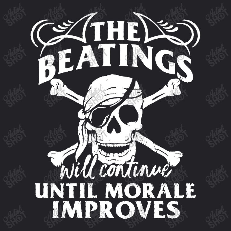 Beatings Continue Until Morale Youth Tee by Xenia Tees | Artistshot