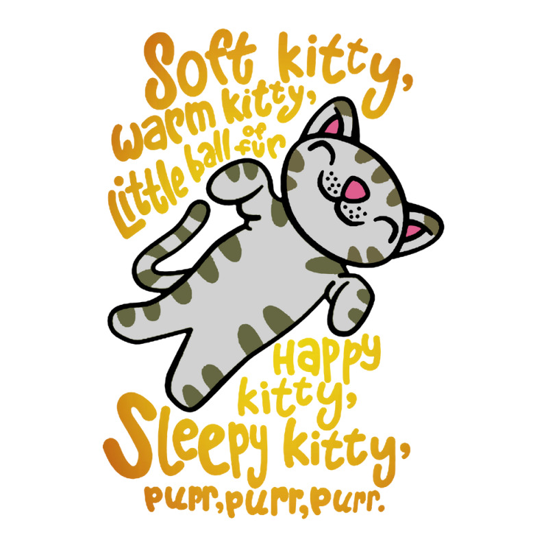 Soft Kitty Warm Kitty Sticker | Artistshot