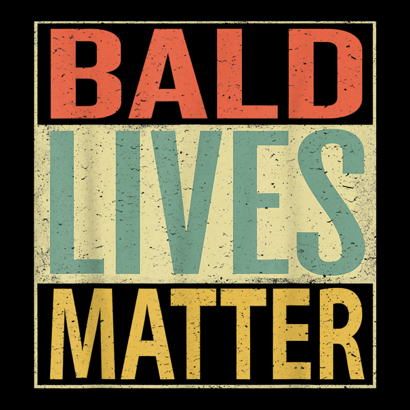 Mens Bald Lives Matter Shirt. Funny Bald Head Mens T Shirt Fleece Short | Artistshot