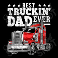 Trucker Best Truckin Dad Ever Big Rig Trucker Father's Day 164 Men's 3/4 Sleeve Pajama Set | Artistshot