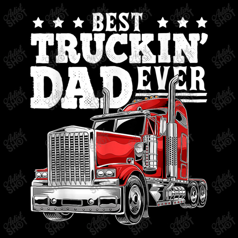 Trucker Best Truckin Dad Ever Big Rig Trucker Father's Day 164 Men's 3/4 Sleeve Pajama Set by urethrapricey | Artistshot