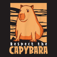 Capybara South American Rodent   Respect The Capybara T Shirt Waist Apron | Artistshot