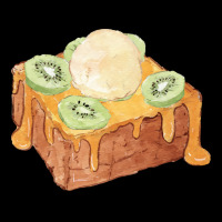 Brick Toast Bread Lover T  Shirt Honey Bread Brick Toast Topped With K Adjustable Cap | Artistshot