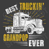 Trucker Best Truckin Grandpop Ever Trucker Funny Fathers Day Men's Polo Shirt | Artistshot