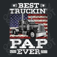 Trucker Best Truckin Pap Ever Trucker Father's Day Crewneck Sweatshirt | Artistshot