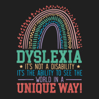 Dyslexia It's Not A Disability Dyslexia Awareness Dyslexic T Shirt Ladies Polo Shirt | Artistshot