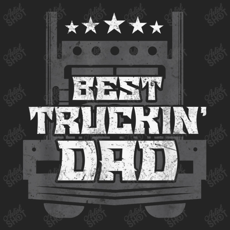 Trucker Best Truckin' Dad Trucker 3/4 Sleeve Shirt by urethrapricey | Artistshot