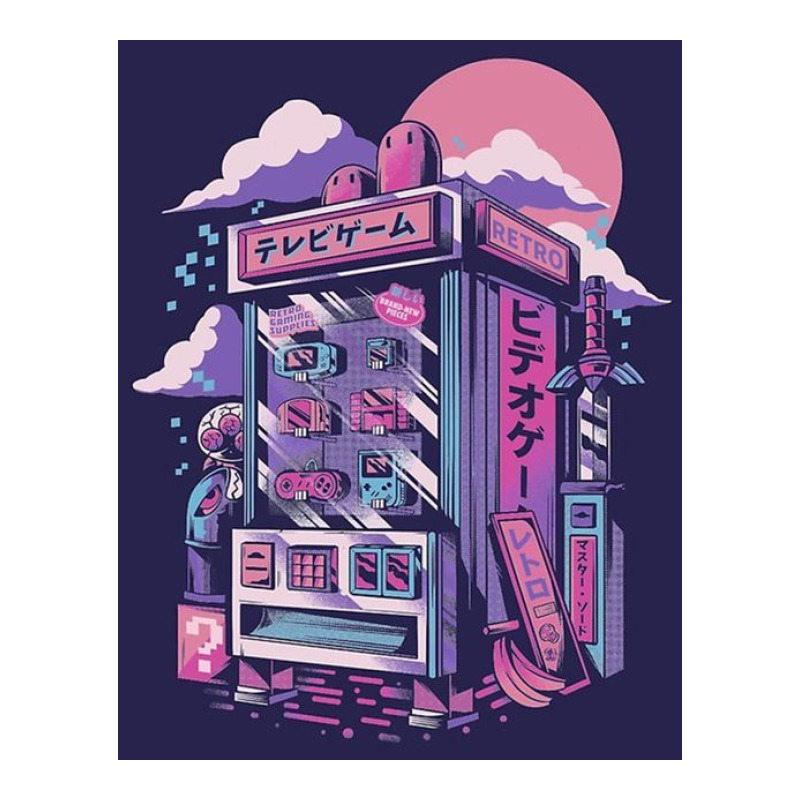 Retro Gaming Machine V-neck Tee | Artistshot