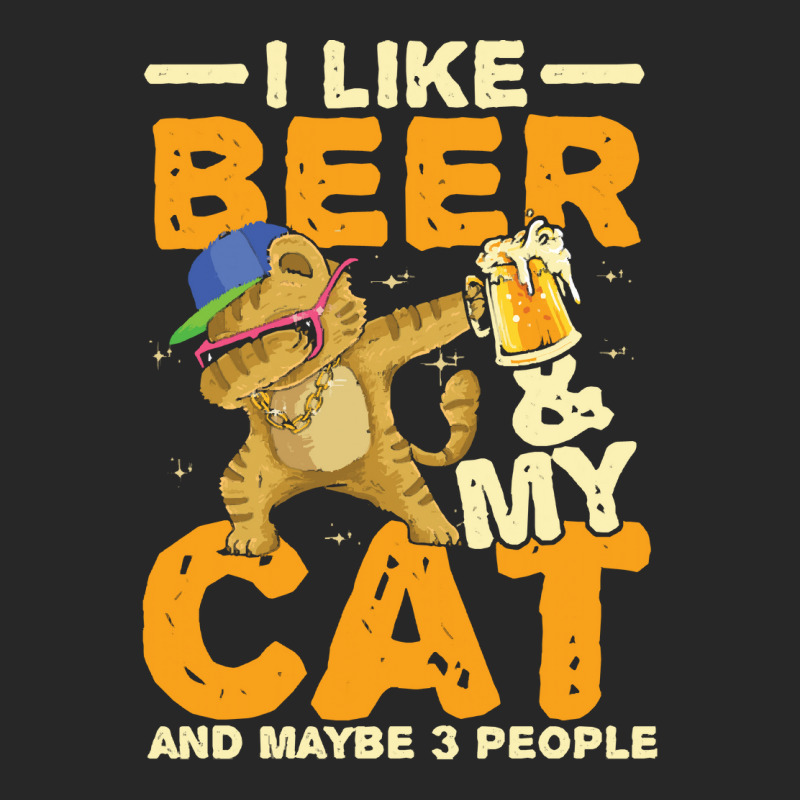 Cat Lover Pet T  Shirt I Like Beer And My Cat And Maybe 3 People T  Sh Women's Pajamas Set by thymeartiste | Artistshot