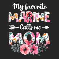 Womens My Favorite Marine Calls Me Mom Shirt Marine Military T Shirt Unisex Hoodie | Artistshot