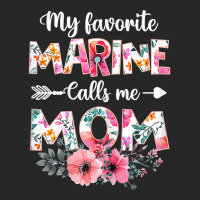 Womens My Favorite Marine Calls Me Mom Shirt Marine Military T Shirt Men's T-shirt Pajama Set | Artistshot