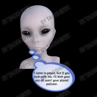 Funny Meme Mad Alien Cartoon Funny Character Meme T-shirt Men's Long Sleeve Pajama Set | Artistshot