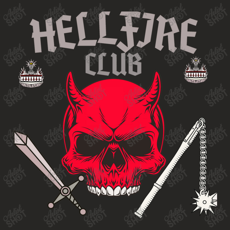 Hellfire Club Ladies Fitted T-Shirt by thebrandal | Artistshot