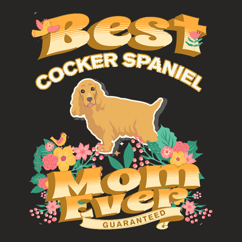 Dog Moms T  Shirt Best Cocker Spaniel Mom   Dog Mom, Dog Owner Gifts T Ladies Fitted T-Shirt by lovelynippy | Artistshot