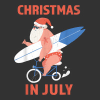 Longboard Santa Christmas In July T Shirt Baby Bodysuit | Artistshot