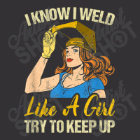 Welder Funny Weld Like A Girl Ironworker Ironsmith Welding Vintage Short | Artistshot