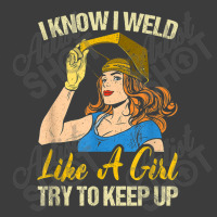 Welder Funny Weld Like A Girl Ironworker Ironsmith Welding Men's Polo Shirt | Artistshot