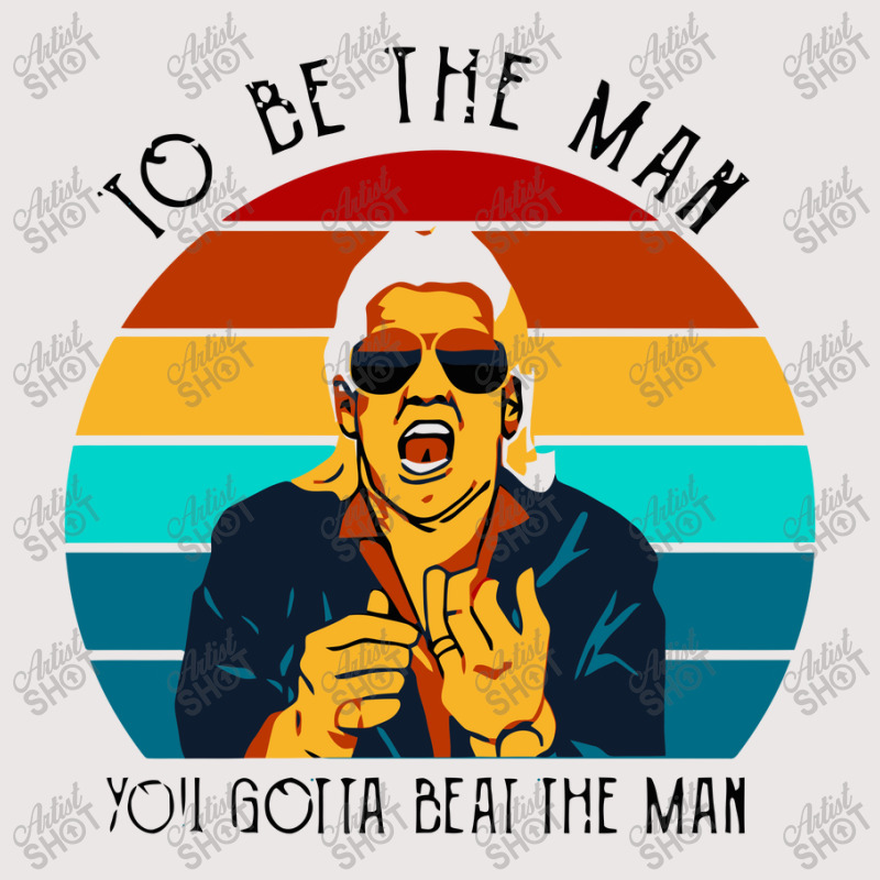 Ric Flair To Be The Man You Gotta Beat The Man Pocket T-Shirt by treeyaesu | Artistshot