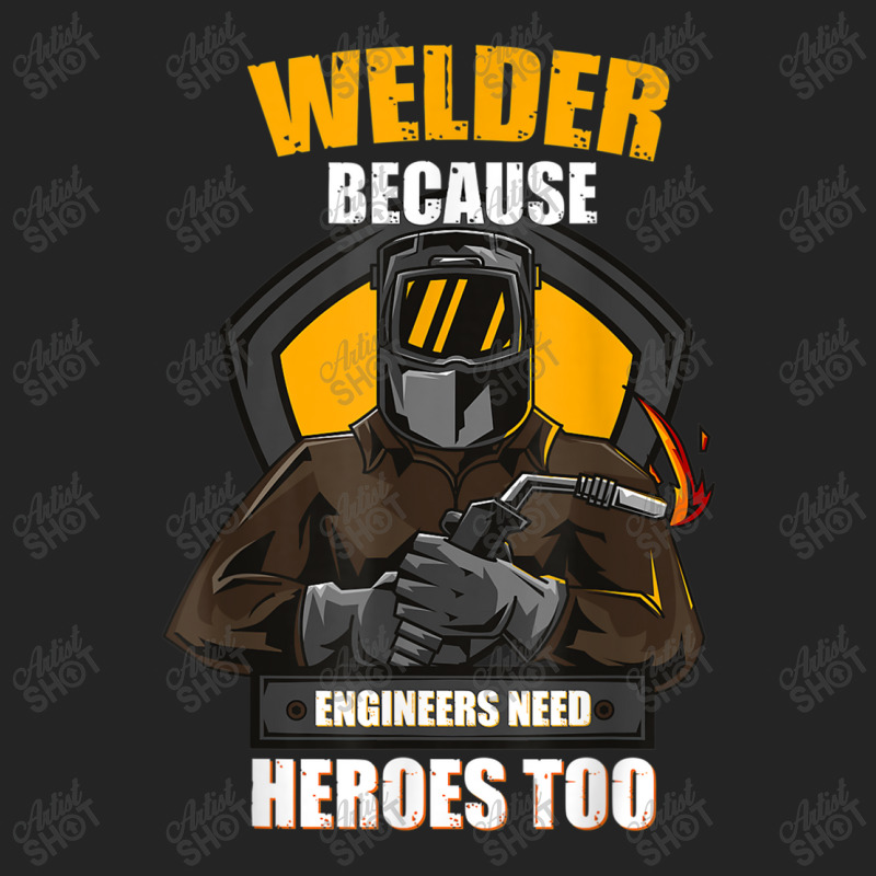 Welder Best Welding Art Welder Steelworker Ironworker Pipeline 3/4 Sleeve Shirt | Artistshot