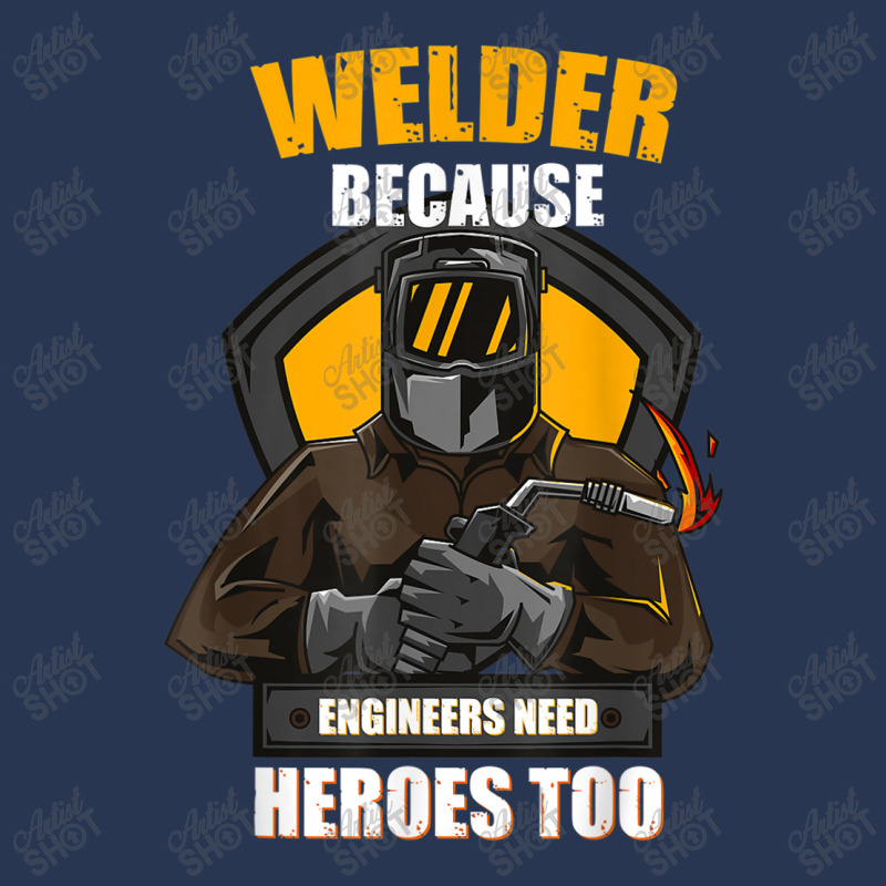 Welder Best Welding Art Welder Steelworker Ironworker Pipeline Men Denim Jacket | Artistshot