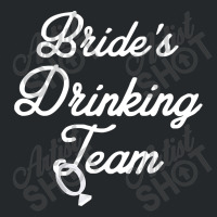 Bride's Drinking Team Diamond Ring Bachelorette Crewneck Sweatshirt | Artistshot