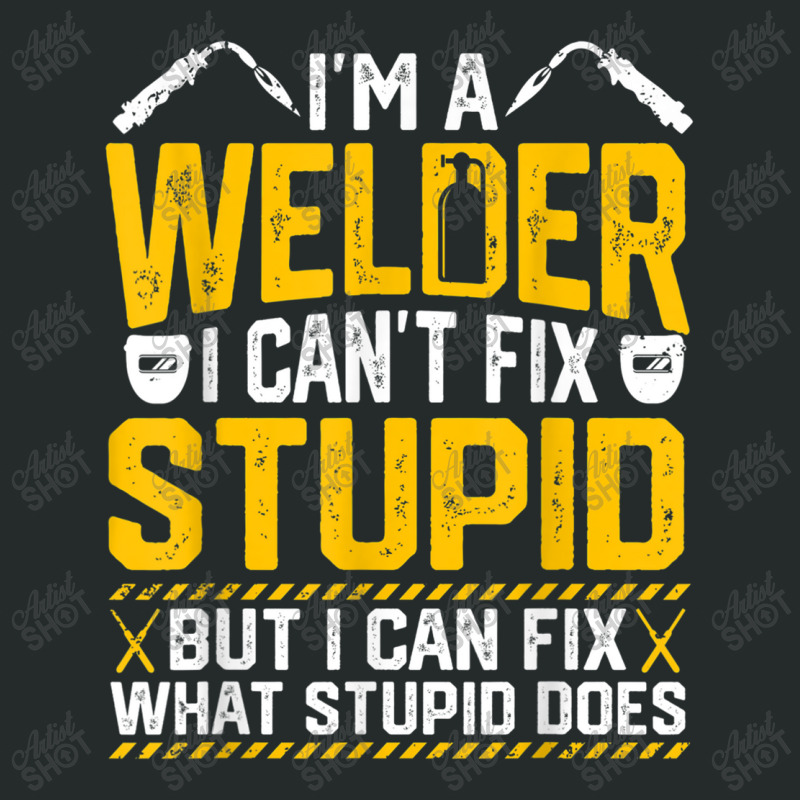 Welder Cool Welding Art For Welder Iron Worker Pipeliner Women's Triblend Scoop T-shirt by urethrapricey | Artistshot