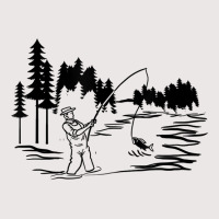 Fisherman Fishing Minimal Art Fishing Lover Angler Dad Gift T Shirt Pocket T-shirt | Artistshot