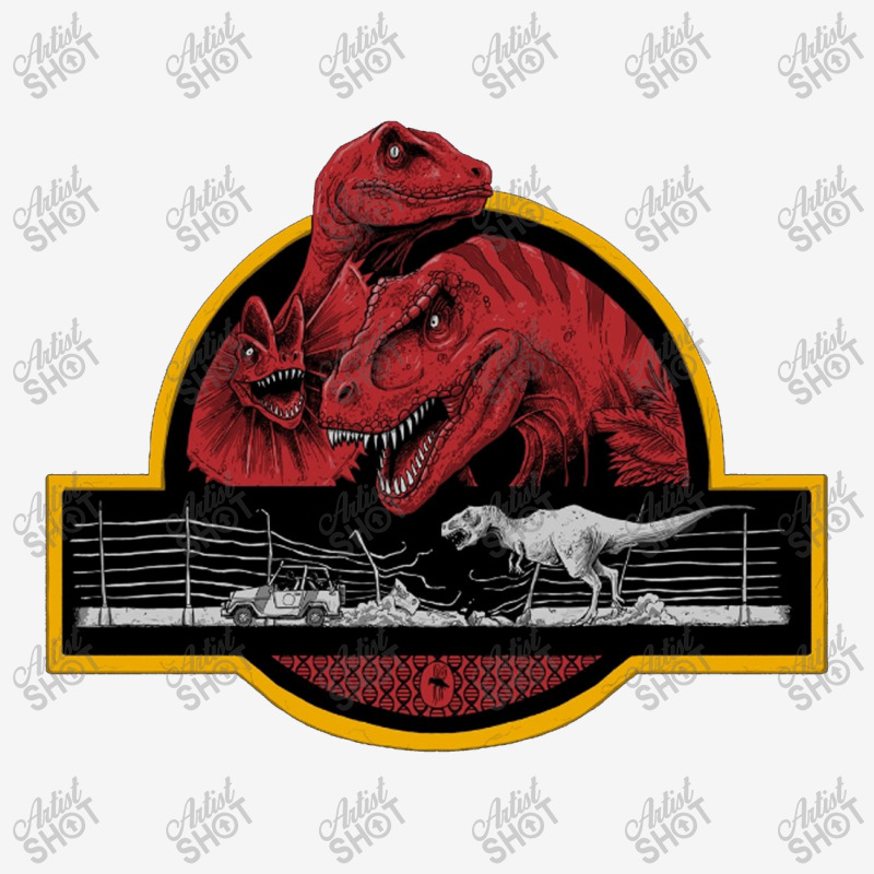 Adventure Dinosaur Land Round Patch | Artistshot