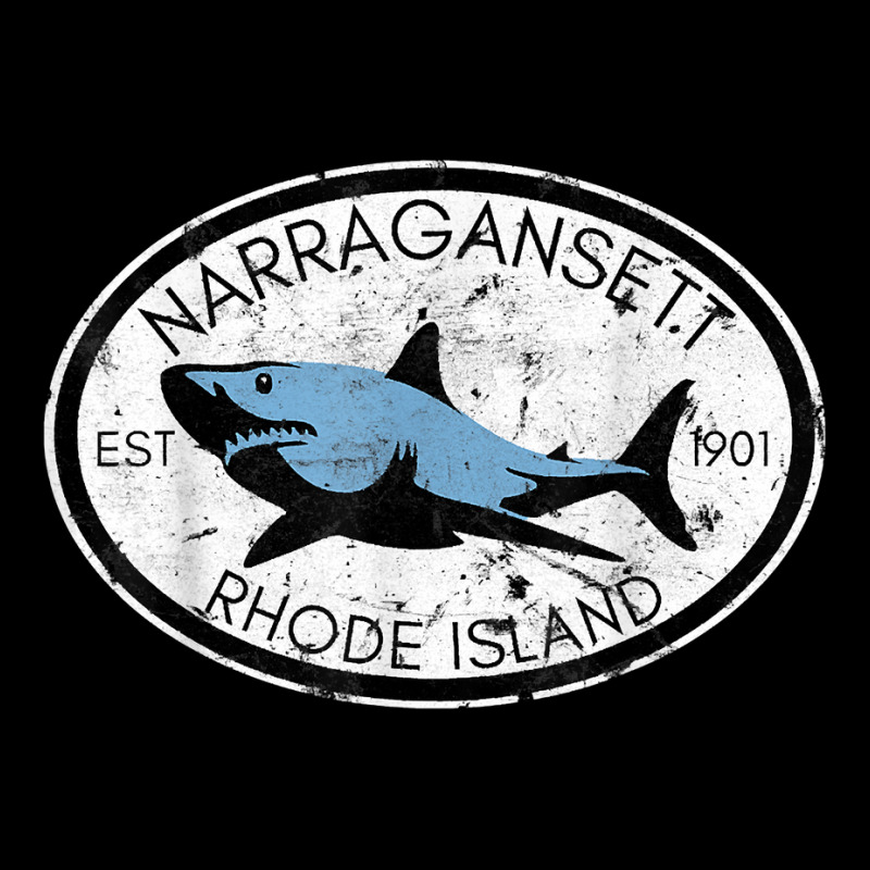 Narragansett Rhode Island Fishing Shark Fish Beach Vintage T Shirt Legging by aryanahjerich | Artistshot