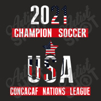 Usa Champion Concacaf Nations League 2021 Ladies Fitted T-shirt | Artistshot