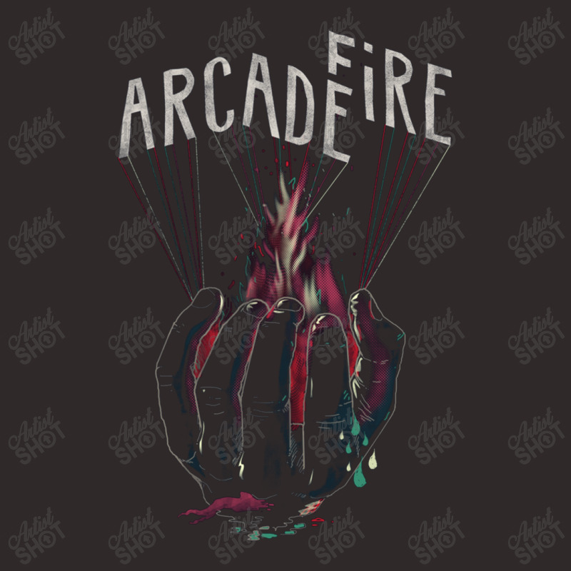 Arcade Fire Hand Racerback Tank by kaaspi | Artistshot