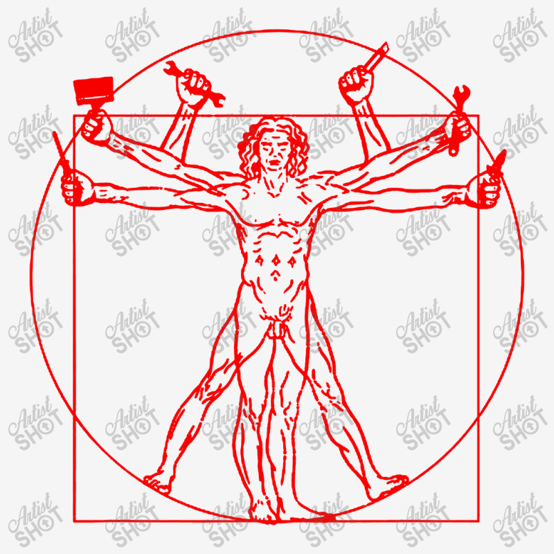 Mens Craftsman Carpenter Vitruvian Classic T-shirt by Jazz Store | Artistshot