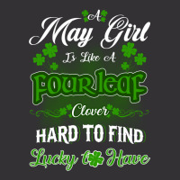 May Girl Is Like A Fourleaf Clover Hard To Find Lucky To Have Vintage Short | Artistshot