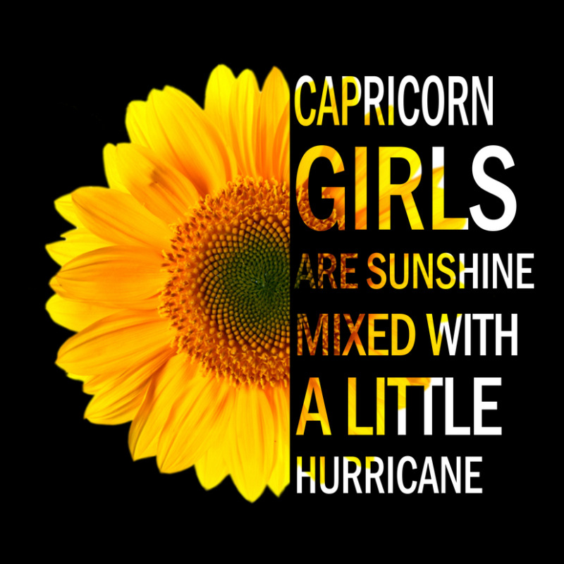 Capricorn Girls Are Sunshine Mixed With A Little Hurricane Lightweight Hoodie | Artistshot