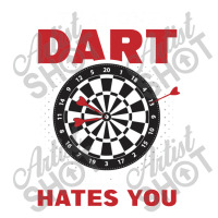 Funny Darts Problems Dartboard Fun Crop Top | Artistshot