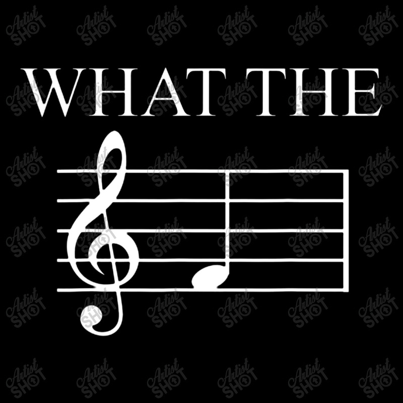 What The F Note Key Music Humor Gift Cropped Sweater by jeniperlopes | Artistshot