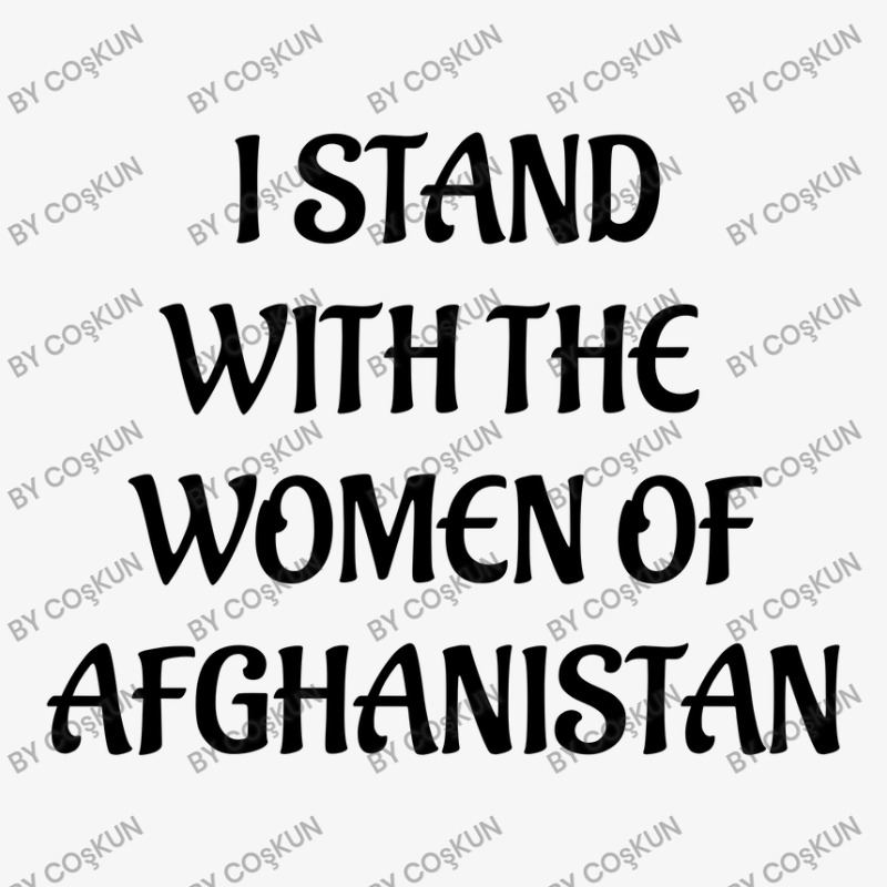 I Stand With The Women Of Afghanistan Ladies Fitted T-Shirt by coşkun | Artistshot