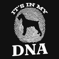 Giant T  Shirt Giant Schnauzer It`s In My D N A Fingerprint Giant Schn Motorcycle License Plate | Artistshot