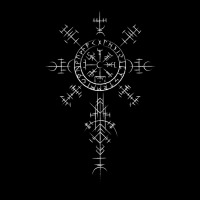 Classic Viking Symbols Compass Vegvisir Nordic (on Back) Zip Hoodie Youth Sweatshirt | Artistshot