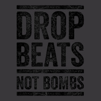 Drop Beats Not Bombs Dj Anti War Tee Funny Party Festival Tank Top Ladies Curvy T-shirt | Artistshot