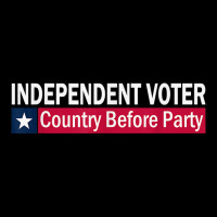 Independent Voter Country Before Party T Shirt V-neck Tee | Artistshot