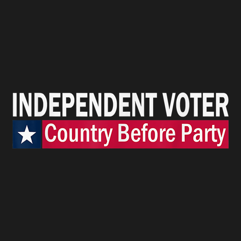 Independent Voter Country Before Party T Shirt Hoodie & Jogger Set | Artistshot