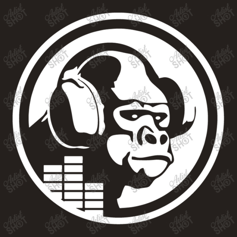 Headphones Gorilla Tank Top | Artistshot