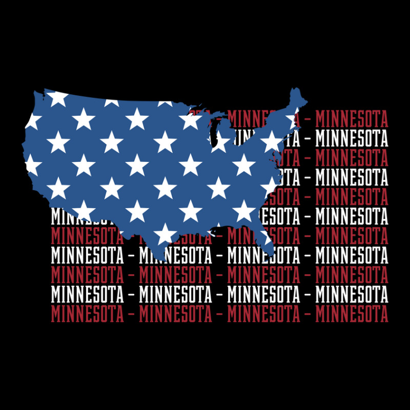 American Flag Minnesota City - Patriotic Gift Zipper Hoodie | Artistshot