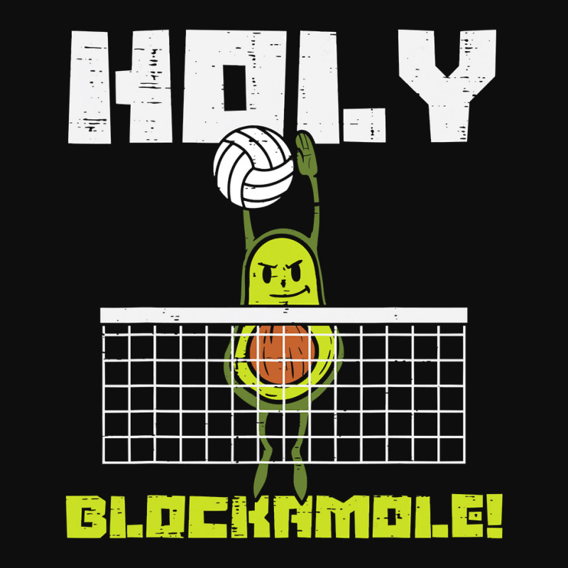 Holy Blockamole Avocado Volleyball Player Blocker Men Women T Shirt Crop Top by HUUY | Artistshot