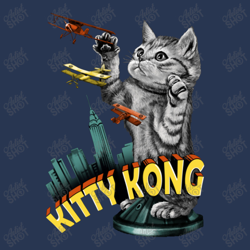 Kitty Kong Ladies Denim Jacket by micondes | Artistshot