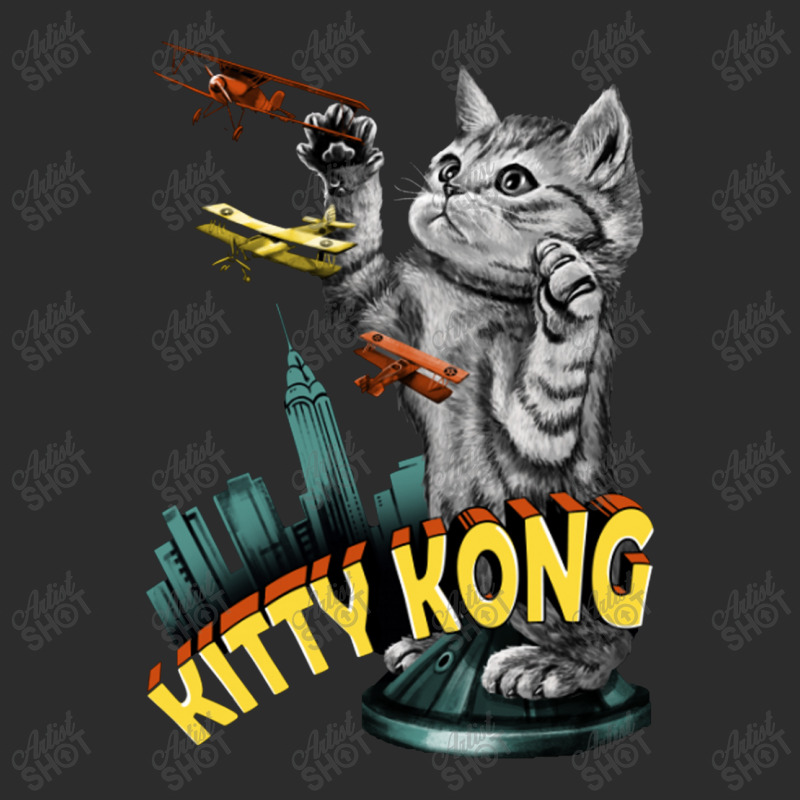 Kitty Kong Cropped Hoodie by micondes | Artistshot