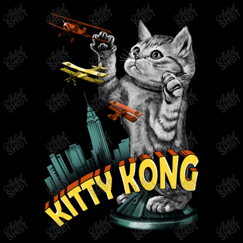 Kitty Kong Cropped Sweater by micondes | Artistshot