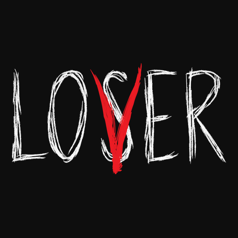 Loser Lover Shirt Horror Novelty Scary Movie  Loser Lover Pullover Hoo Crop Top | Artistshot